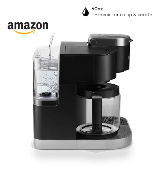 Single Serve & Carafe Coffee Maker, Multiple Brew Sizes, Programmable Auto Brew — Single-Cup Coffee Makers, Keurig