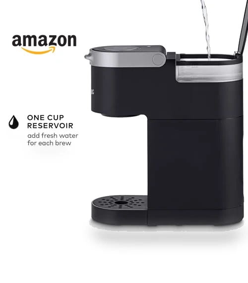 Single Serve K-Cup Pod Coffee Maker, 6 to 12oz Brew size, with Cord Storage, Perfect for Small Spaces — Single-Cup Coffee Makers, Keurig