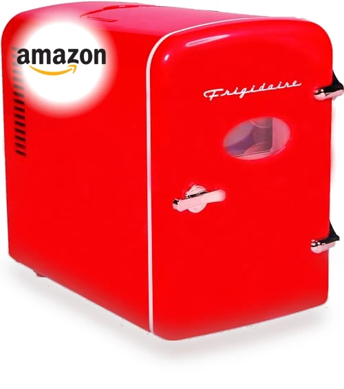Mini Personal Fridge Cooler, 1 Gal Capacity, Portable — Mini Fridges, Frigidaire