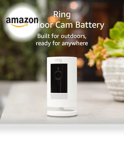 Weather-Resistant Outdoor Camera with Color Night Vision — Cameras & Monitors, Ring