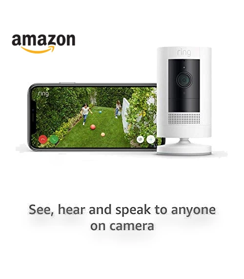 Weather-Resistant Outdoor Camera with Color Night Vision — Cameras & Monitors, Ring