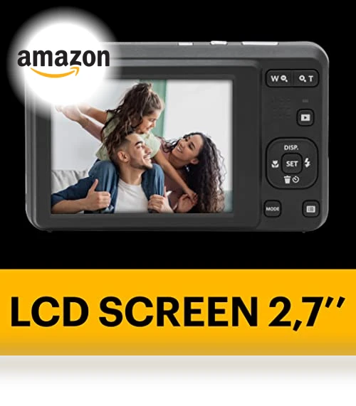 16MP Digital Camera with 5X Optical Zoom and 1080P Full HD Video — Compact Digital Cameras, KODAK