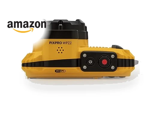 Rugged Waterproof WiFi Digital Camera 16MP 4X Optical Zoom 1080P Full HD Video Vlogging Camera — Compact Digital Cameras, KODAK