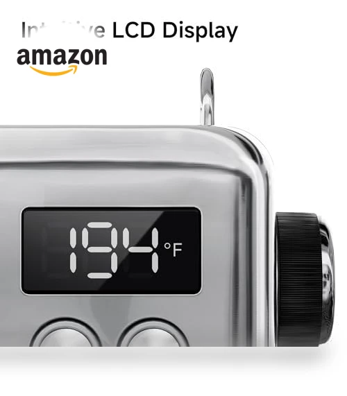 Programmable Espresso Machine with Adjustable Temperature and Cup Volume — Coffee & Espresso Combos, HIBREW