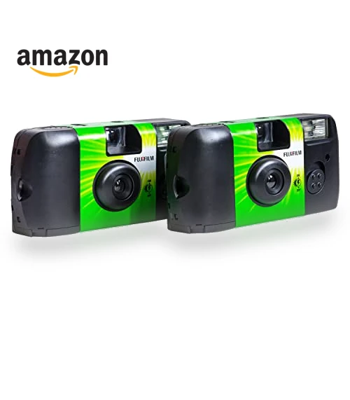 QuickSnap Flash 400 One-Time-Use Camera - 2 Pack — Compact Digital Cameras, Fujifilm