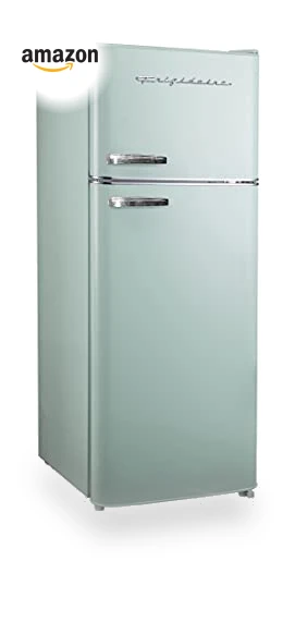 Retro Apartment Size Refrigerator with Top Freezer - 7.5 Cu Ft Capacity — Cooling Solutions, Frigidaire