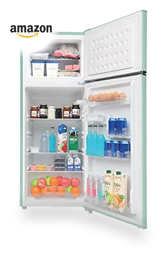 Retro Apartment Size Refrigerator with Top Freezer - 7.5 Cu Ft Capacity — Cooling Solutions, Frigidaire