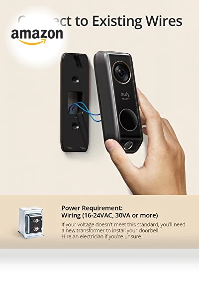Video Doorbell with Dual Cam, 2K HDR, No Monthly Fee — Smart Home Security, eufy Security