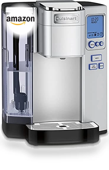 Single Serve Coffee Maker with 72-Ounce Reservoir, Programmable Brewing & Hot Water Dispenser — Single-Cup Coffee Makers, Cuisinart