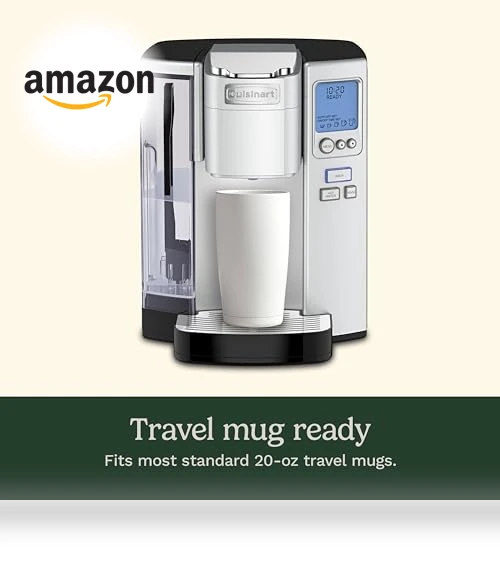 Single Serve Coffee Maker with 72-Ounce Reservoir, Programmable Brewing & Hot Water Dispenser — Single-Cup Coffee Makers, Cuisinart