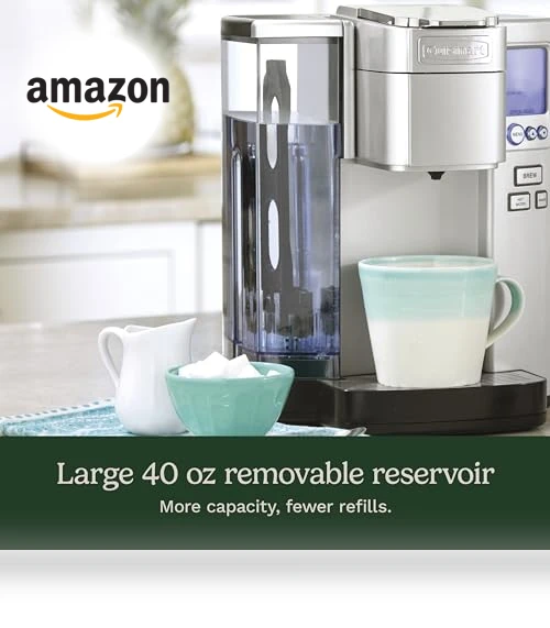 Single Serve Coffee Maker with 72-Ounce Reservoir, Programmable Brewing & Hot Water Dispenser — Single-Cup Coffee Makers, Cuisinart