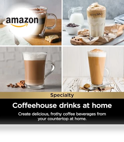 Specialty Single-Serve Coffee Maker with Built-In Milk Frother, K-Cup Pod Compatible — Single-Cup Coffee Makers, Ninja