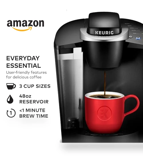 Single Serve K-Cup Pod Coffee Maker with Removable Reservoir — Single-Cup Coffee Makers, Keurig