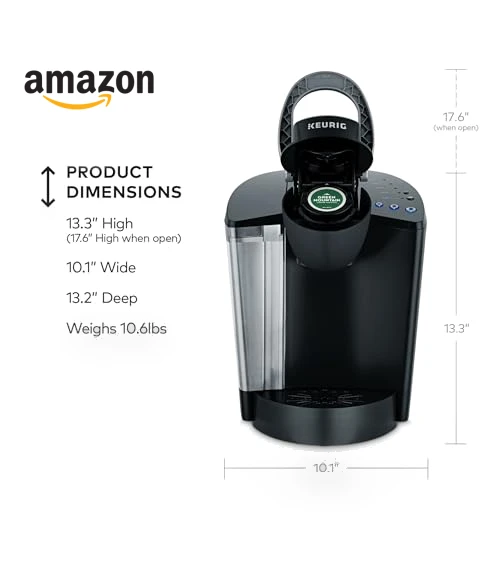 Single Serve K-Cup Pod Coffee Maker with Removable Reservoir — Single-Cup Coffee Makers, Keurig