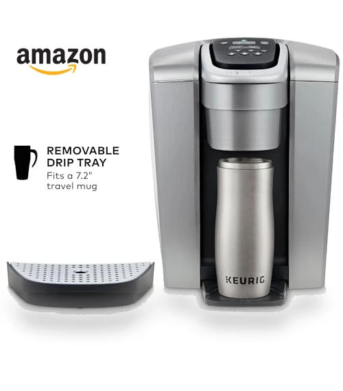 Single Serve K-Cup Pod Coffee Maker with Strength and Temperature Control — Single-Cup Coffee Makers, Keurig