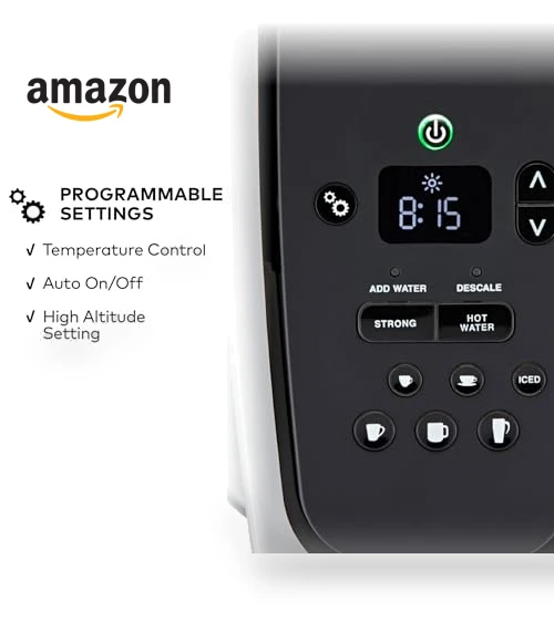 Single Serve K-Cup Pod Coffee Maker with Strength and Temperature Control — Single-Cup Coffee Makers, Keurig