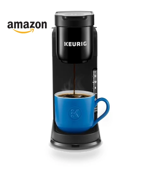 Single Serve K-Cup Pod Coffee Maker, 3 Brew Sizes, Strong Button Feature, 42oz Removable Reservoir — Single-Cup Coffee Makers, Keurig