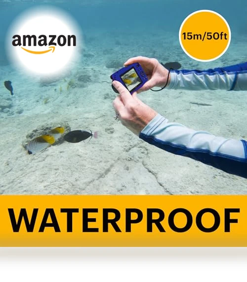 Rugged Waterproof WiFi Digital Camera 16MP 4X Optical Zoom 1080P Full HD Video — Adventure & Sports Cameras, KODAK