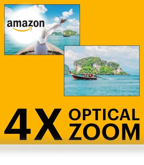 Rugged Waterproof WiFi Digital Camera 16MP 4X Optical Zoom 1080P Full HD Video — Adventure & Sports Cameras, KODAK