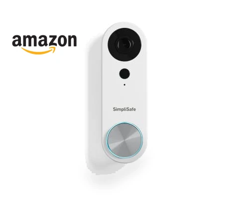 Wired Doorbell Camera, 1080p - Compatible with Home Security System — Smart Home Security, SimpliSafe