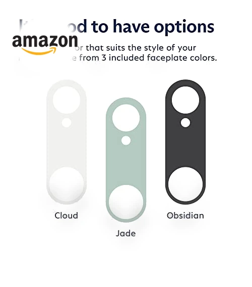 Wired Doorbell Camera, 1080p - Compatible with Home Security System — Smart Home Security, SimpliSafe