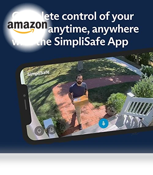 Wired Doorbell Camera, 1080p - Compatible with Home Security System — Smart Home Security, SimpliSafe