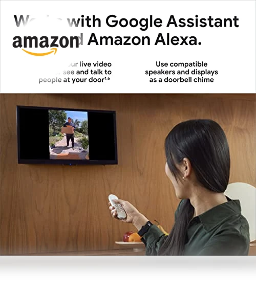 Wired Video Doorbell Camera - 2nd Gen - Security Camera — Smart Home Security, Google