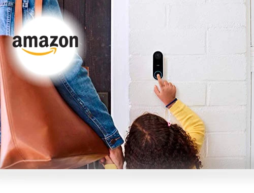 Wired Video Doorbell with 24/7 Streaming, HDR Video, and Person Alerts — Smart Home Security, Google