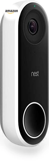 Wired Video Doorbell with 24/7 Streaming, HDR Video, and Person Alerts — Smart Home Security, Google