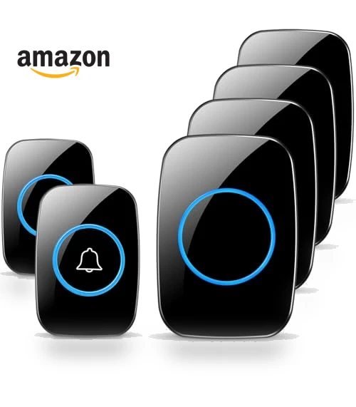 Waterproof Wireless Doorbell Kit with 1000ft Range — Kits, Full House