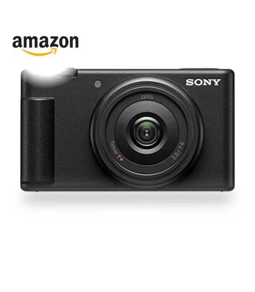 Vlog Camera for Content Creators and Vloggers with Wide Angle Lens — Camcorder, Sony