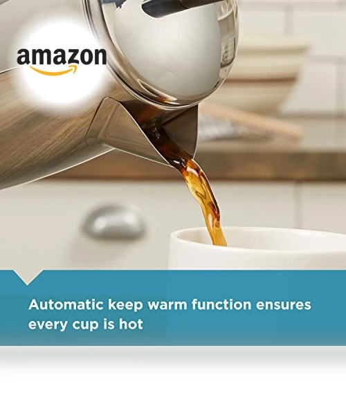 12 Cup Electric Coffee Percolator with Stainless Steel Basket — Electric Coffee Brewers, Farberware