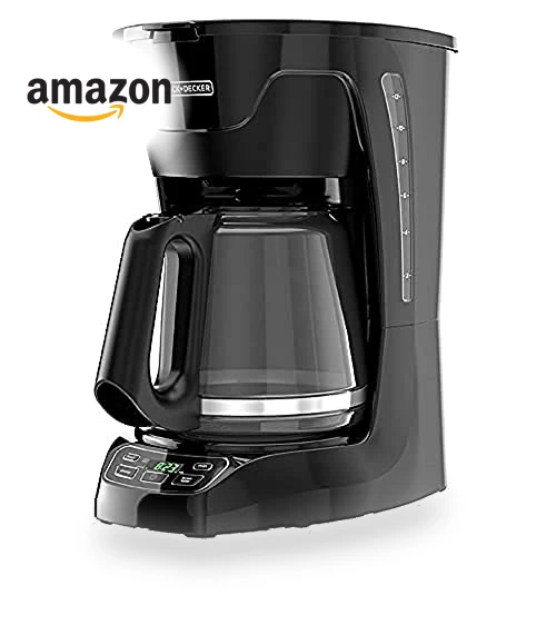 12-Cup Programmable Coffeemaker — Coffee & Espresso Combos, BLACK+DECKER