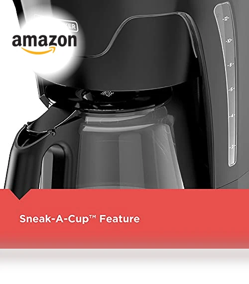12-Cup Programmable Coffeemaker — Coffee & Espresso Combos, BLACK+DECKER