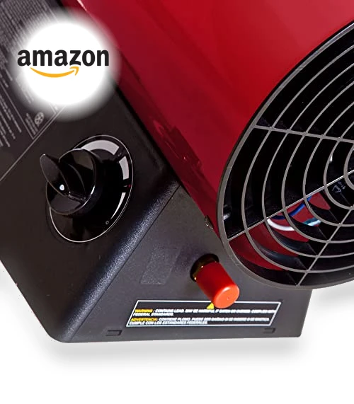 125,000 BTU Propane Forced Air Heater for Large Spaces — Portable Propane Heaters, Pro-Temp