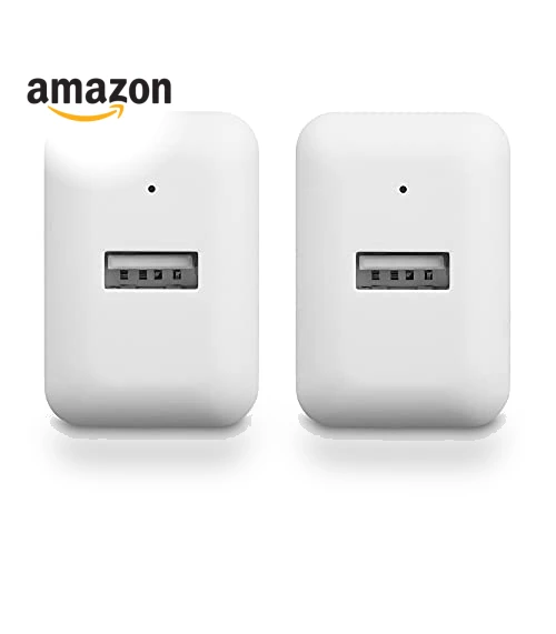 12W One Port USB-A Wall Charger for Phones and Tablets, 2-Pack — Charging Solutions, Amazon