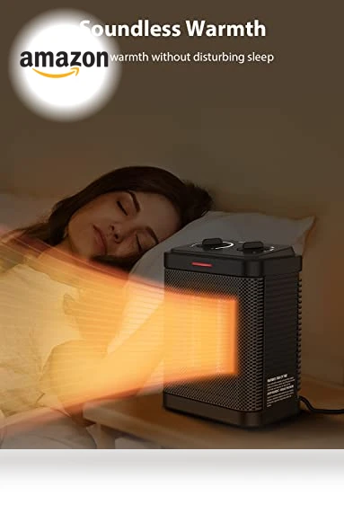 1500W PTC Ceramic Space Heater with Thermostat — Portable Heating Solutions, Pereysi