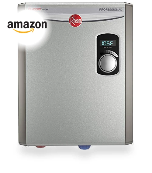 18kW 240V Tankless Electric Water Heater — Portable Heating Solutions, Rheem