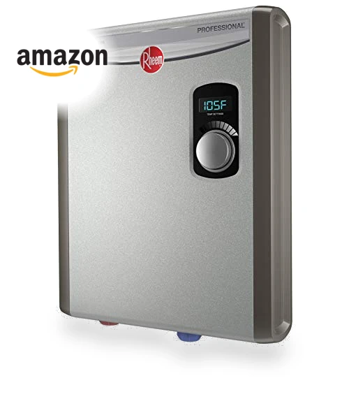18kW 240V Tankless Electric Water Heater — Portable Heating Solutions, Rheem