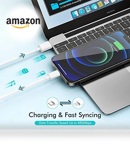 Fast iPhone Charger 2-Pack with 10FT Lightning Cable — Lightning, GOOD EVER TRADING LTD
