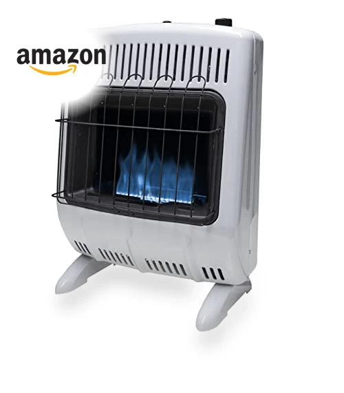 20,000 BTU Blue Flame Vent Free Propane Heater for Indoor Use — Portable Propane Heaters, Mr. Heater