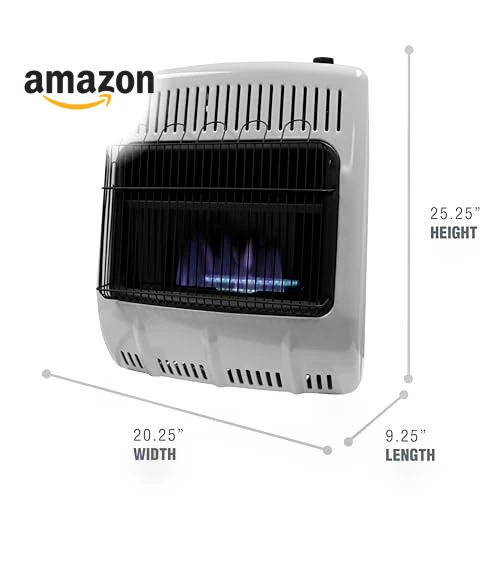 20,000 BTU Blue Flame Vent Free Propane Heater for Indoor Use — Portable Propane Heaters, Mr. Heater