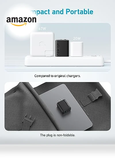 20W Dual Port USB C Charger Block with 5 ft Cable — Charging Solutions, Anker