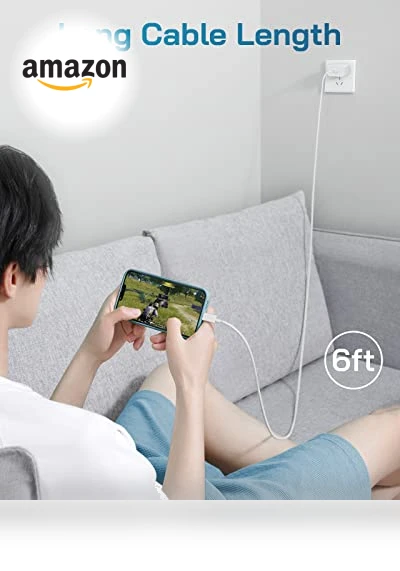 Fast Charging 20W USB-C Block with 6 Ft Cord [3 Pack] — Charging Solutions, Shenzhen Yijiapin Trading Co., Ltd.