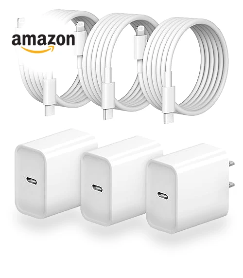 20W USB C Fast Charger with 6FT Cable for iPhone — Charging Solutions, STAMISH