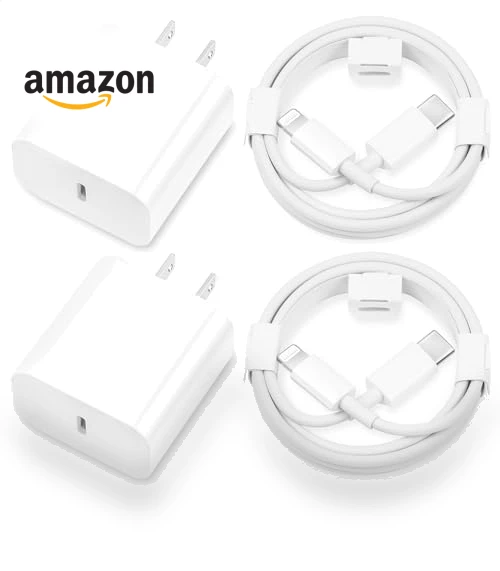 Fast Charging Kit with 20W PD Charger and 6FT USB-C to Lightning Cable — Lightning, MAILESI