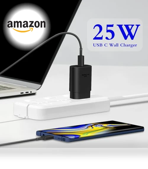 25W Type C Super Fast Charger with 6ft USB C Cable - 2 Pack — Charging Solutions, GUUSMART