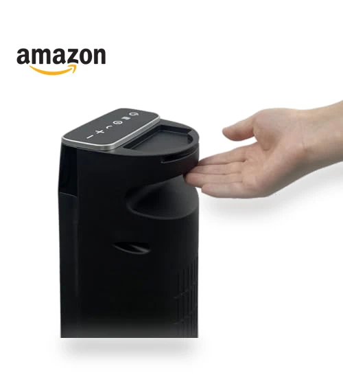Oscillating Ceramic Tower Space Heater with Remote, 30" — Portable Heating Solutions, Good Housekeeping