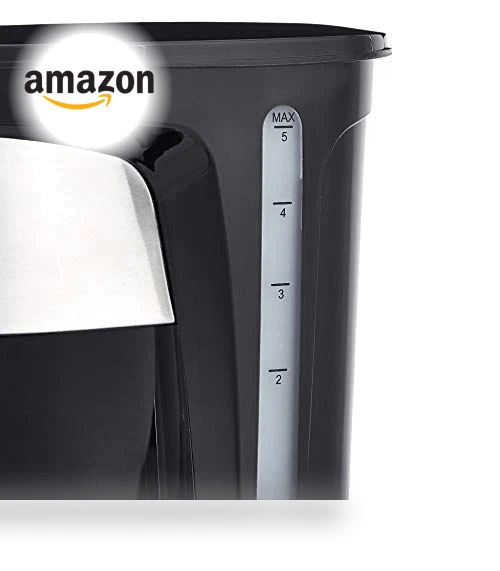 5-Cup Coffee Maker with Reusable Filter — Coffee & Espresso Combos, Amazon Basics