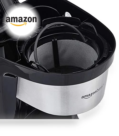 5-Cup Coffee Maker with Reusable Filter — Coffee & Espresso Combos, Amazon Basics